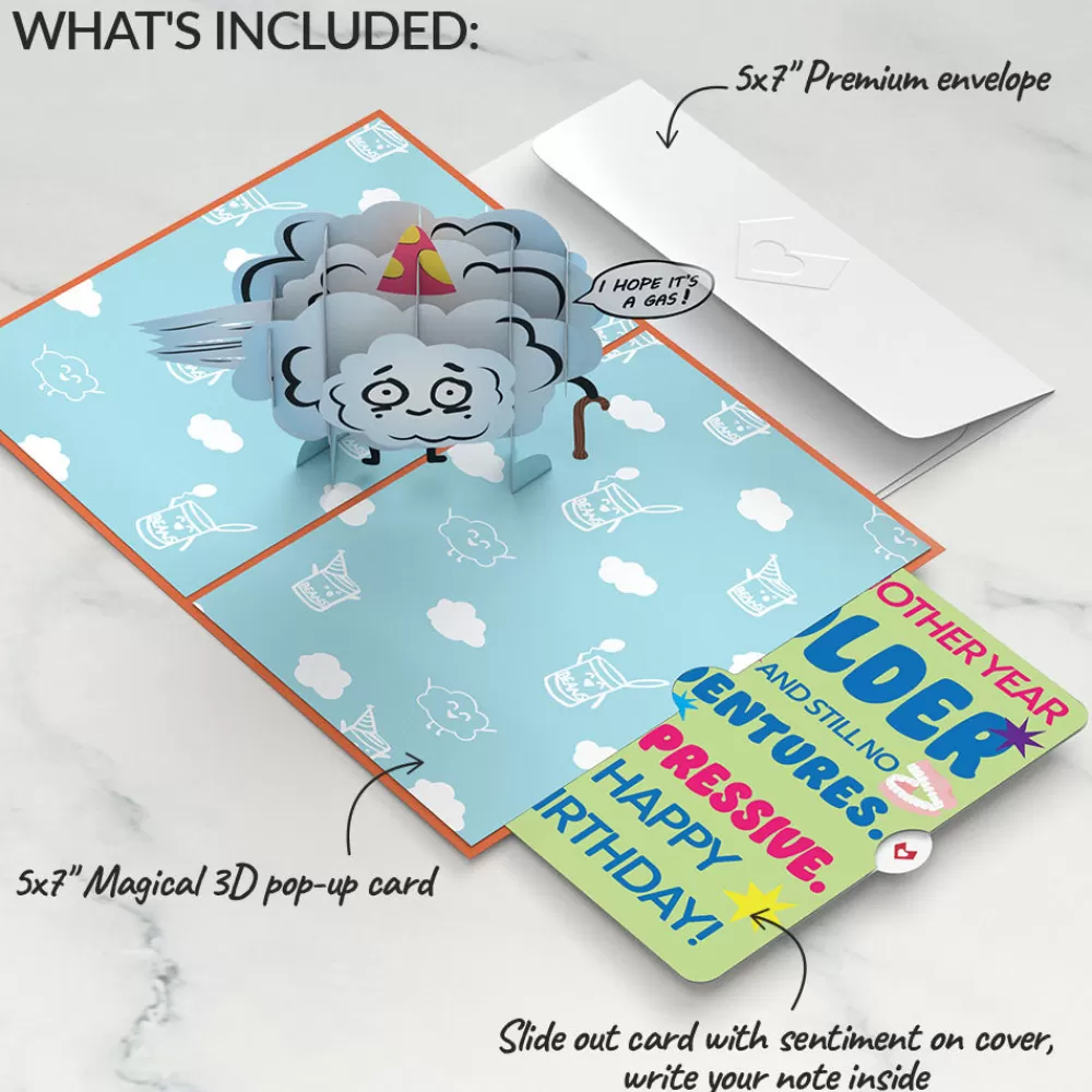 Lovepop Birthday | Happy Birthday to an Old Fart Pop-Up Card and Sentiment Set