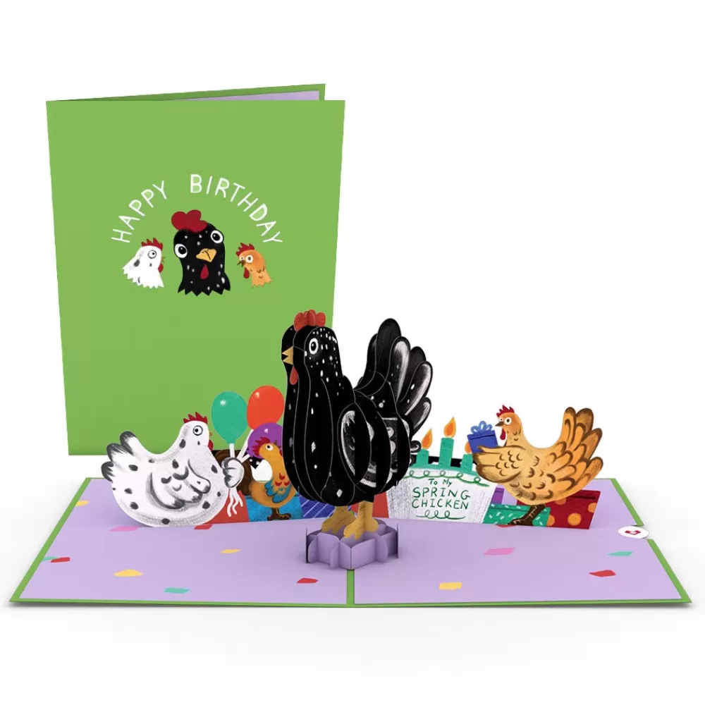 Lovepop Greeting Cards | Birthday | Happy Birthday To My Spring Chicken Pop-Up Card