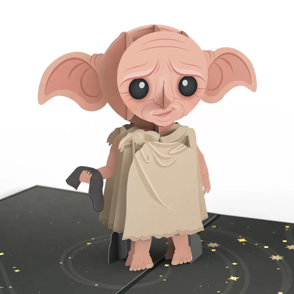 Lovepop Pop-Up Bouquets | Card & Gift Bundles | Harry Potter™ Dobby™ Birthday Pop-Up Card & Flower Buds Bouquet Bundle