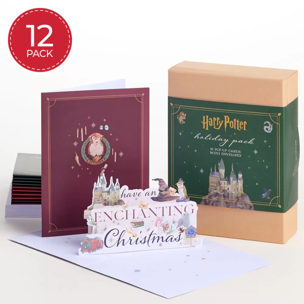 Lovepop Value Packs | Christmas 12/25 | Harry Potter™ Holiday Box Set (Assorted 12-Pack): Paperpop® Card