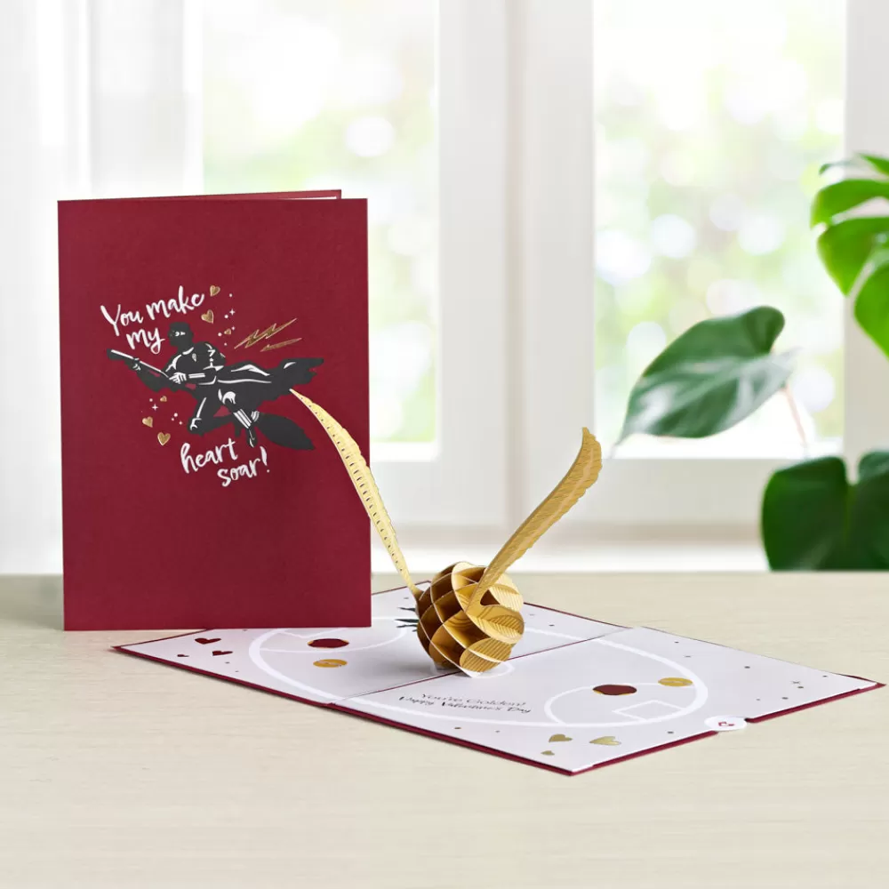 Lovepop Valentine'S Day 2/14 | Kids | Harry Potter™ You Make My Heart Soar Pop-Up Card