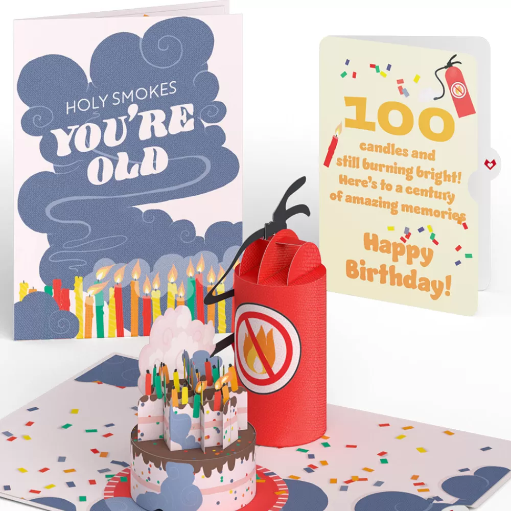 Lovepop Birthday | Holy Smokes You're Old Birthday Pop-Up Card and Sentiment Set