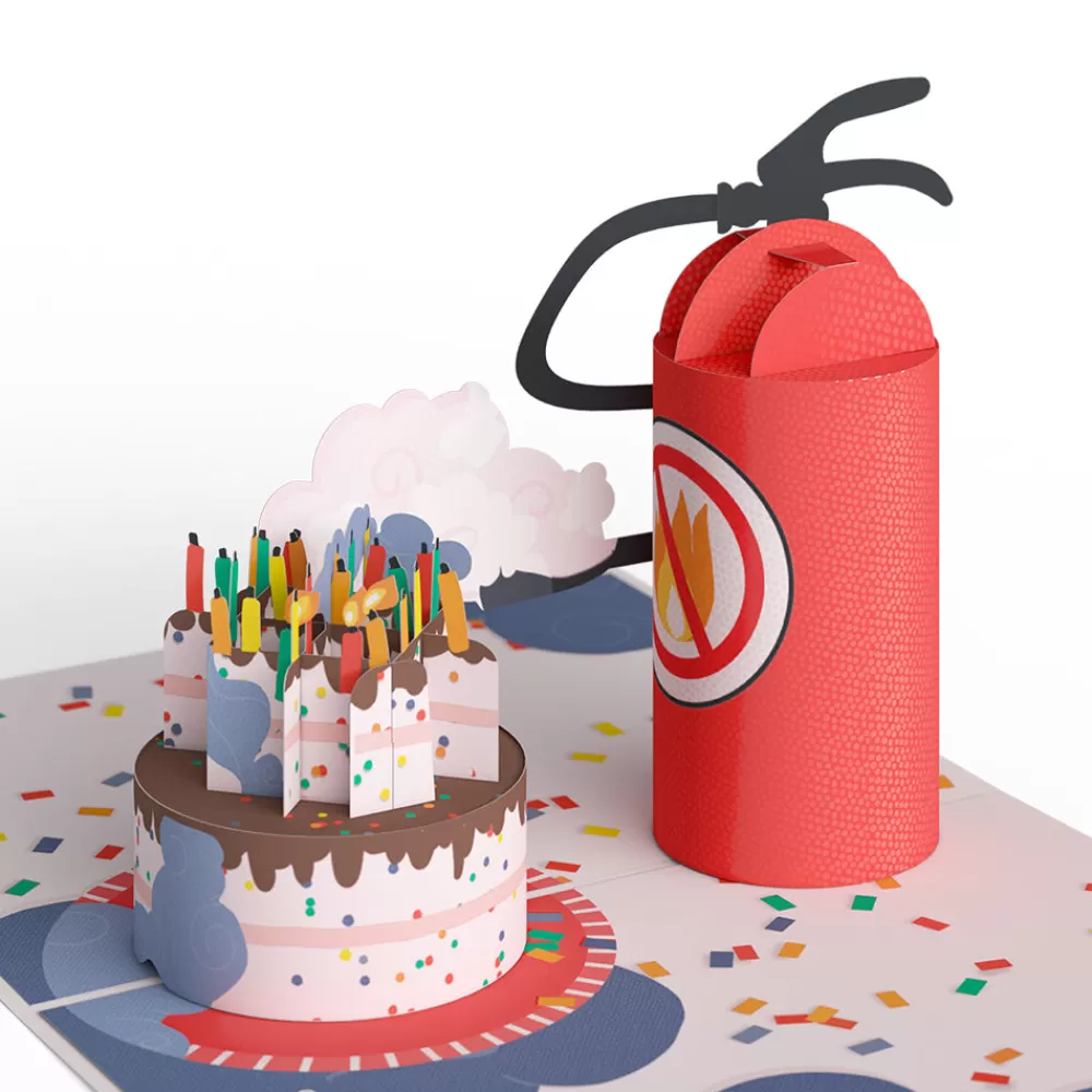 Lovepop Birthday | Holy Smokes You're Old 50th Birthday Pop-Up Card and Sentiment Set