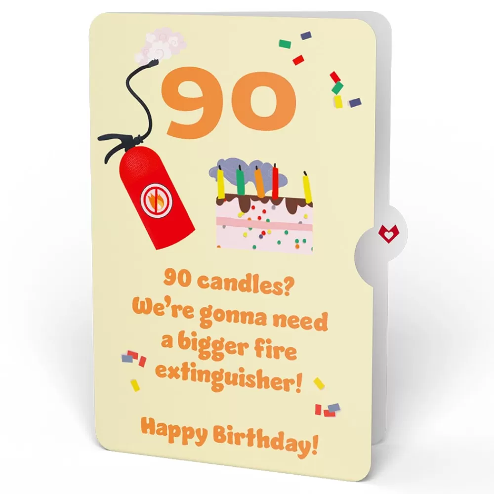 Lovepop Birthday | Holy Smokes You're Old 90th Birthday Pop-Up Card and Sentiment Set