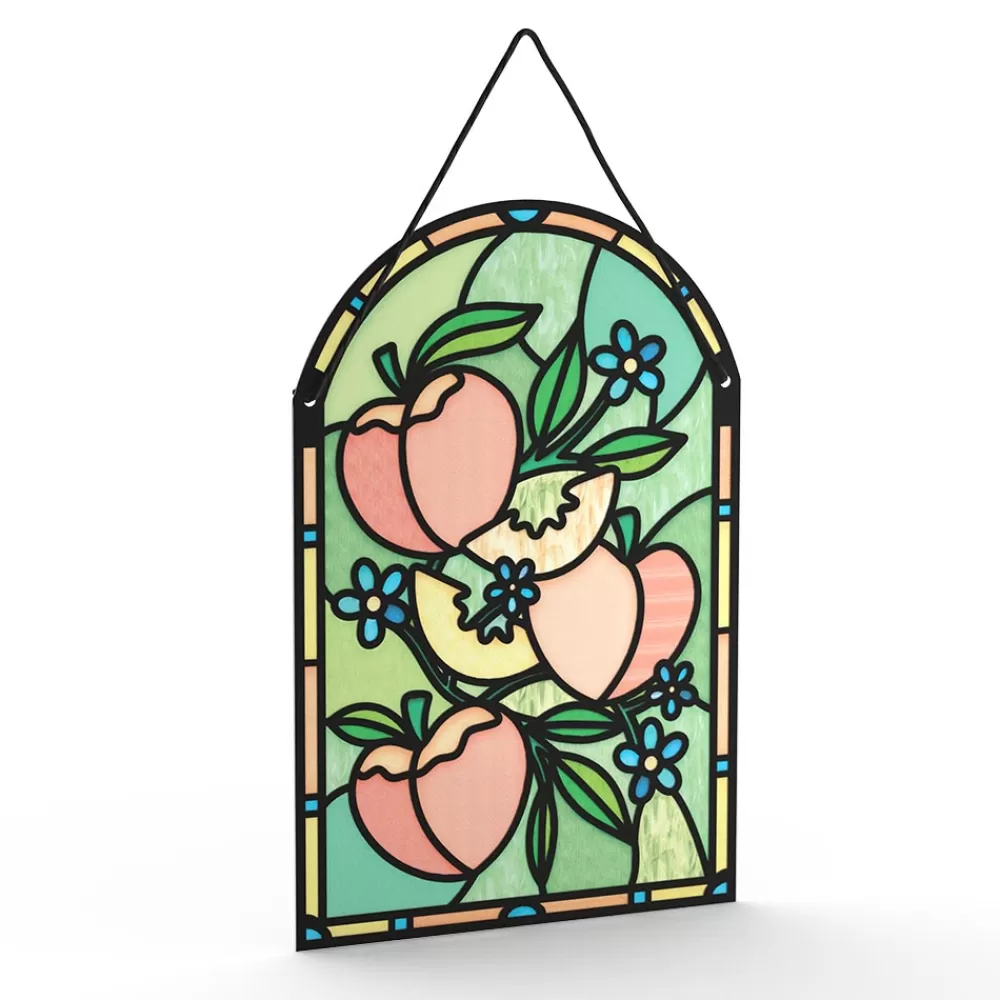 Lovepop Pop-Up Bouquets | Card & Gift Bundles | Hope Your Birthday is Peachy Suncatcher Card & Pop-Up Bouquet Bundle