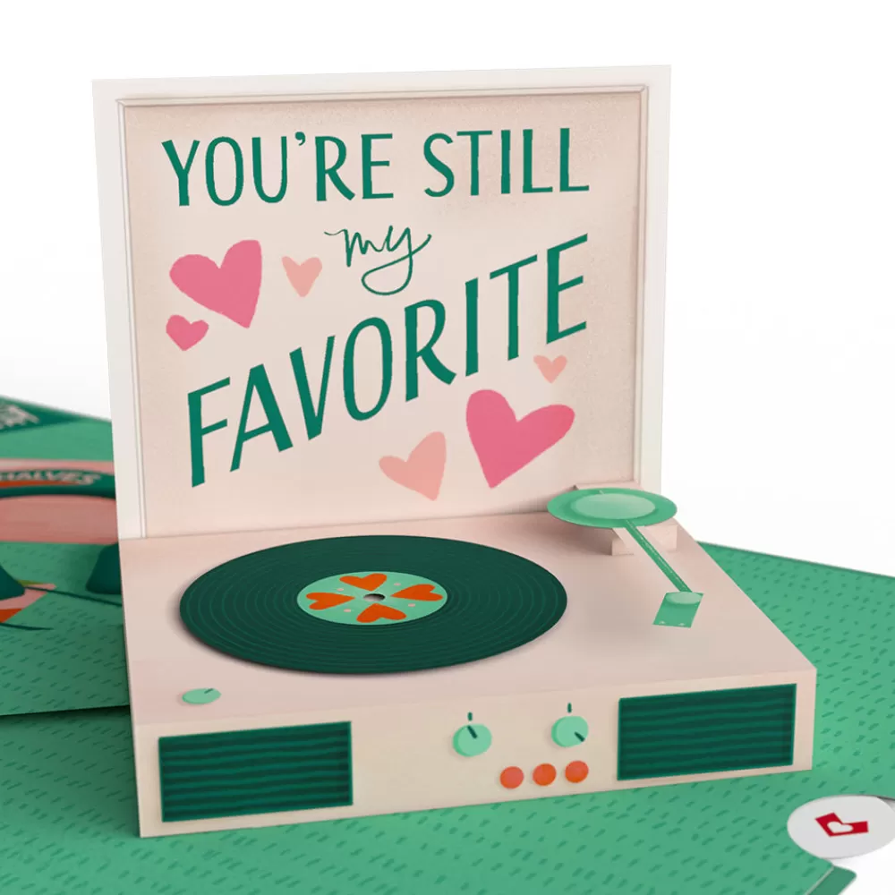 Lovepop Greeting Cards | Anniversary | Just for the Record Anniversary Pop-Up Card