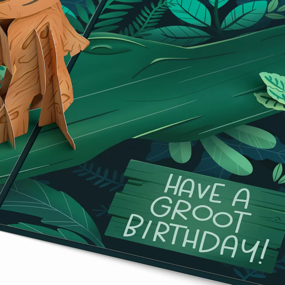 Lovepop Birthday | Marvel | Marvel's Guardians of the Galaxy Groot Year of Growth Birthday Pop-Up Card