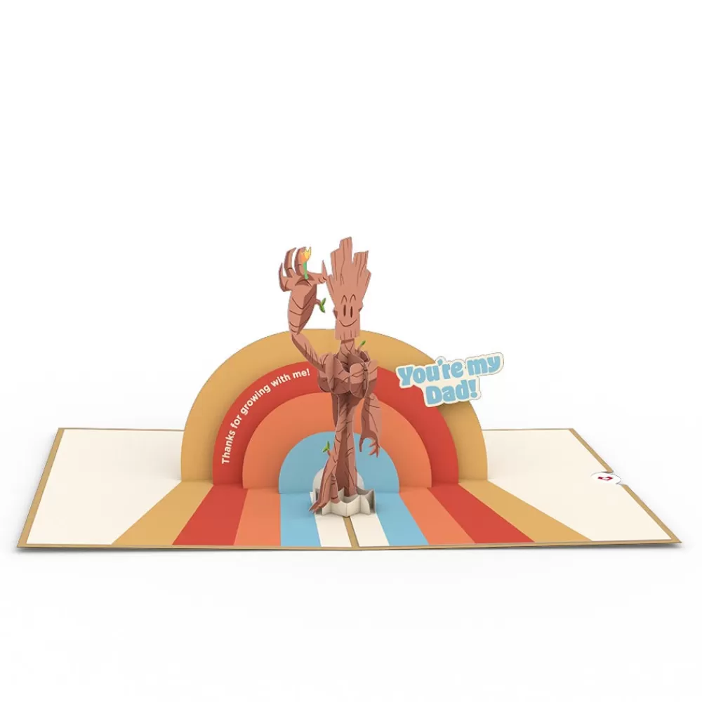 Lovepop Father'S Day 6/15 | Dad | Marvel's Guardians of the Galaxy Groot-ful You're My Dad Pop-Up Card