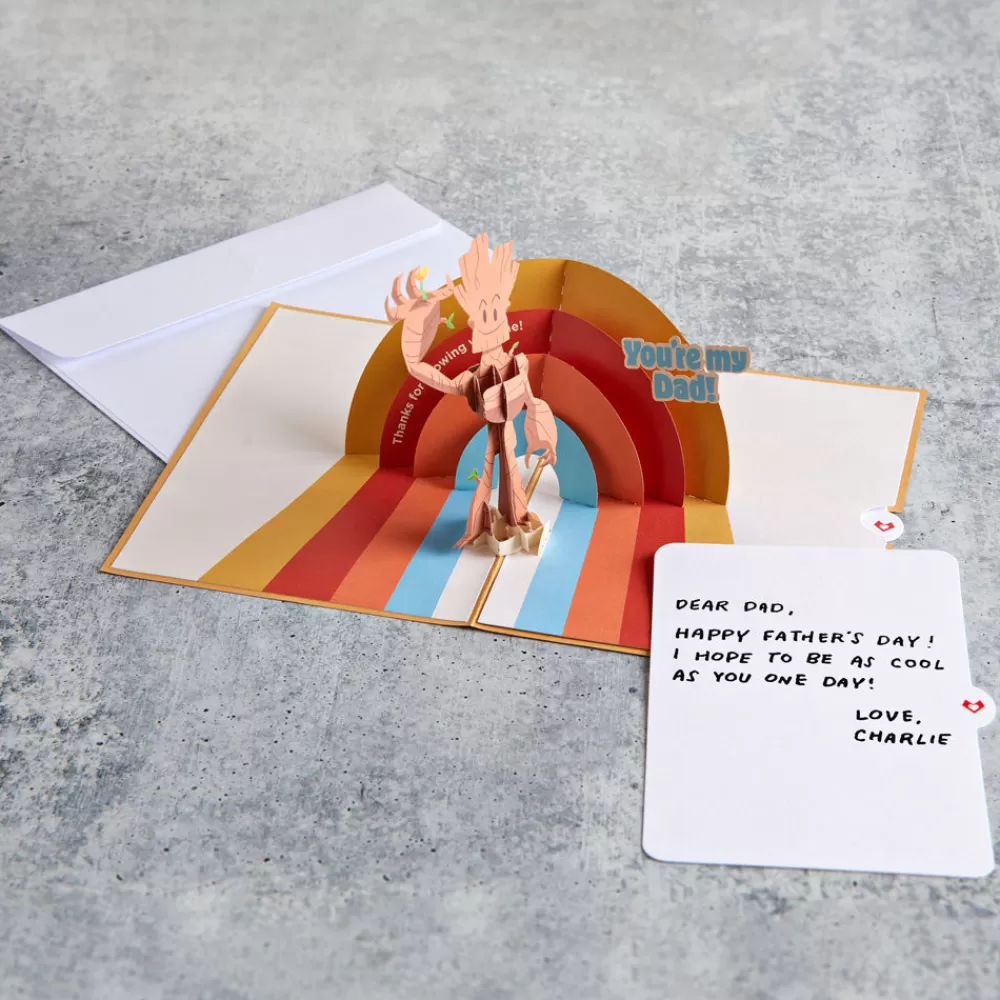 Lovepop Father'S Day 6/15 | Dad | Marvel's Guardians of the Galaxy Groot-ful You're My Dad Pop-Up Card