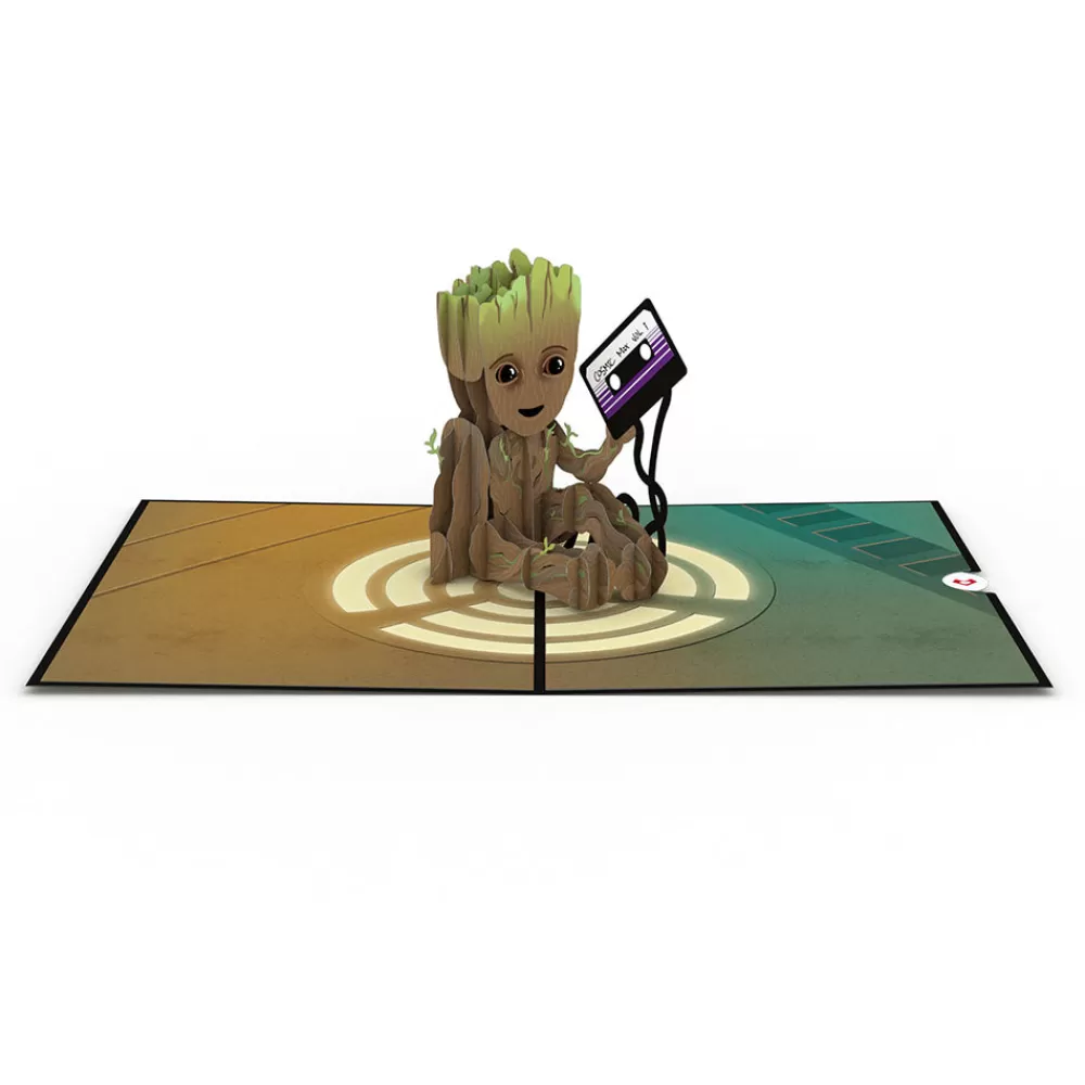 Lovepop Birthday | Just Because | Marvel’s Guardians Of The Galaxy I Am Groot! Pop-Up Card