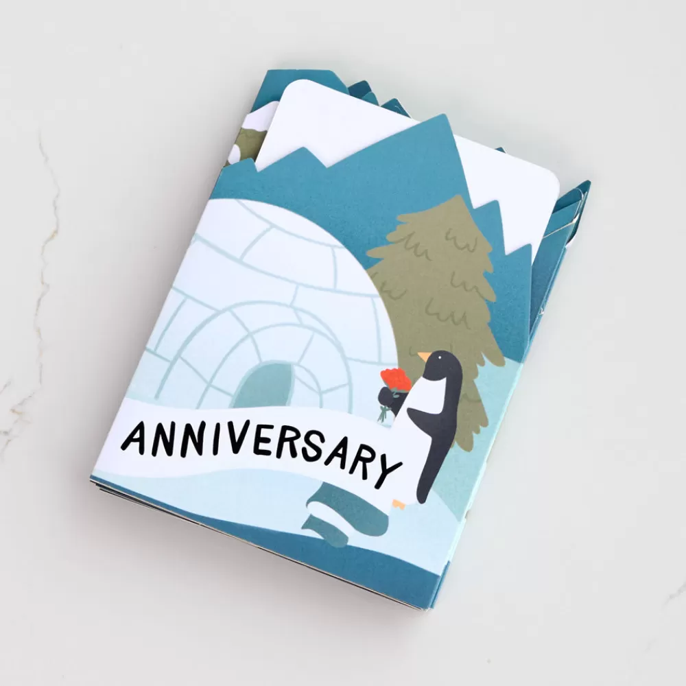 Lovepop Decor | Anniversary | Mates For Life Happy Anniversary Loooooong Card™ (Expands to 2 feet)