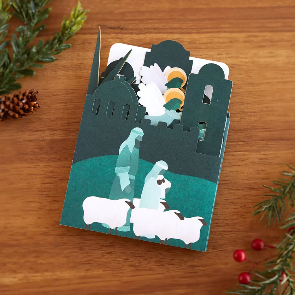 nativity_scene_loooooong_card_expands_to__feet_3.webp Lovepop Decor | Religious | Nativity Scene Loooooong Card™ (Expands to 2 feet)