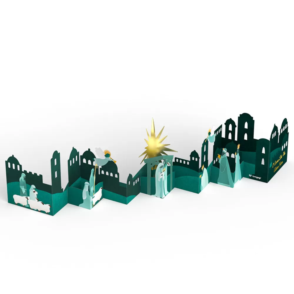 nativity_scene_loooooong_card_expands_to__feet_7.webp Lovepop Decor | Religious | Nativity Scene Loooooong Card™ (Expands to 2 feet)