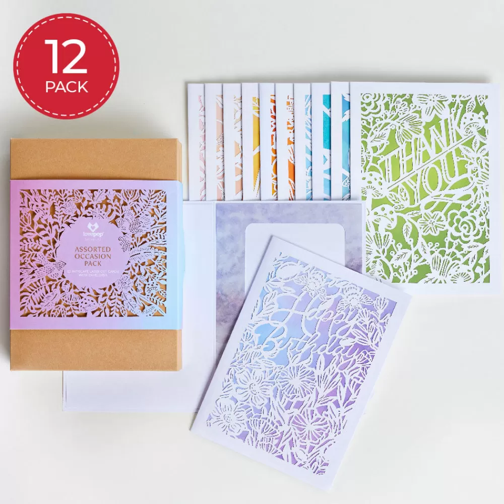 Lovepop Value Packs | Notecards | Occasion Pack (Assorted 12-Pack): Moments™ Card