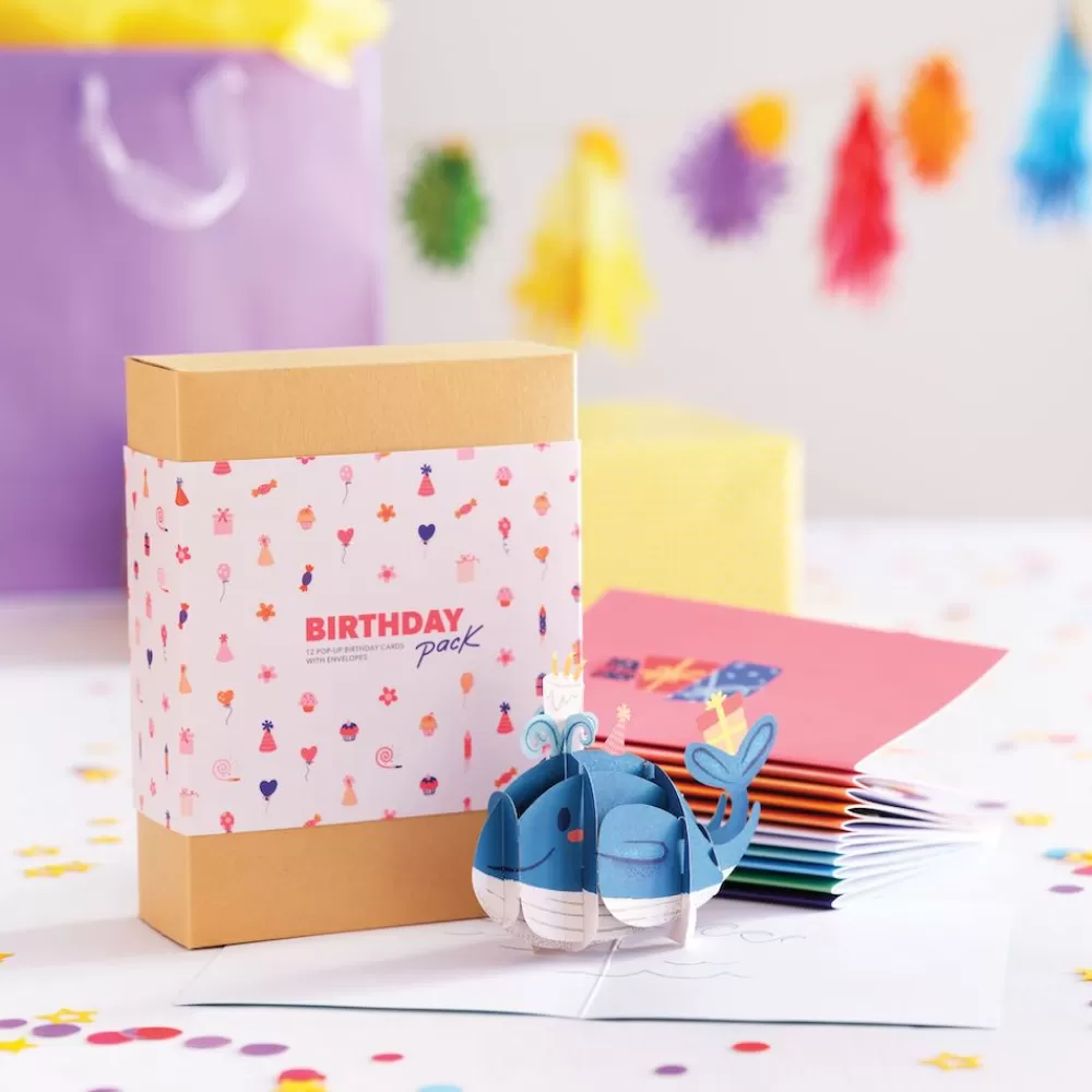 Lovepop Value Packs | Birthday | Paperpop Birthday Box Set (Assorted 12-Pack): Paperpop® Card