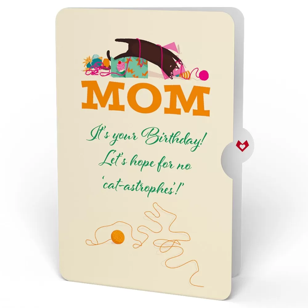 Lovepop Birthday | Mom | Party Cats Birthday Pop-Up Card and Sentiment Set for Mom