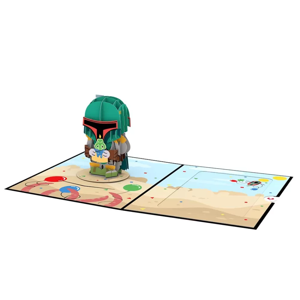 Lovepop Birthday | Star Wars | Star Wars™ Boba Fett™ Bounty-ful Birthday Card with Pop-Up Gift