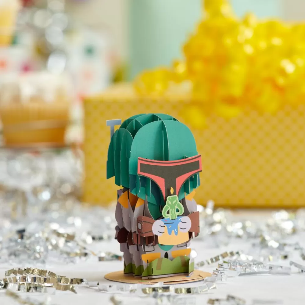 Lovepop Birthday | Star Wars | Star Wars™ Boba Fett™ Bounty-ful Birthday Card with Pop-Up Gift