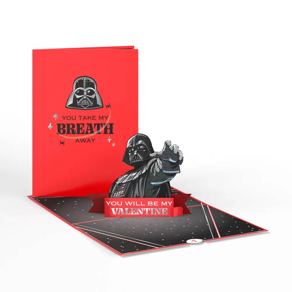 Lovepop Pop-Up Bouquets | Card & Gift Bundles | Star Wars™ Darth Vader™ Take My Breath Away Pop-Up Card & Flower Buds Bouquet Bundle