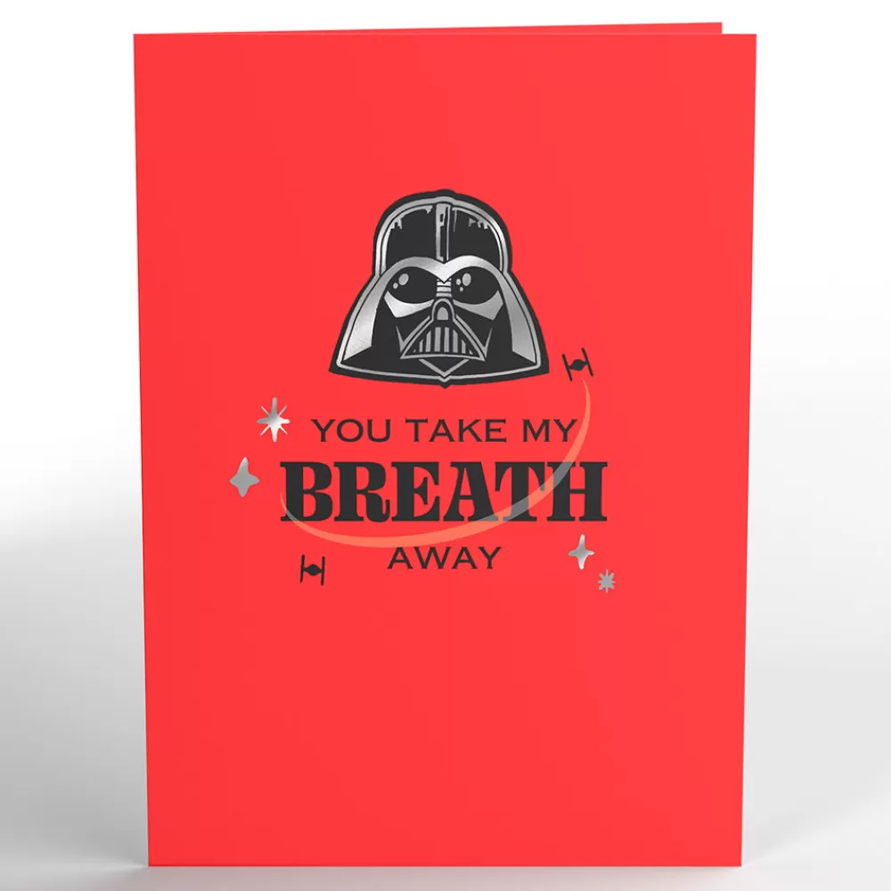 Lovepop Valentine'S Day 2/14 | Star Wars | Star Wars™ Darth Vader™ Take My Breath Away Valentine Pop-Up Card