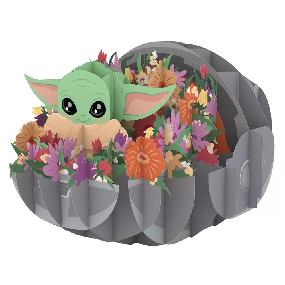 Lovepop Card & Gift Bundles | Mother'S Day 5/11 | Star Wars™ The Mandalorian™ Grogu™ Floral Mother’s Day Bundle