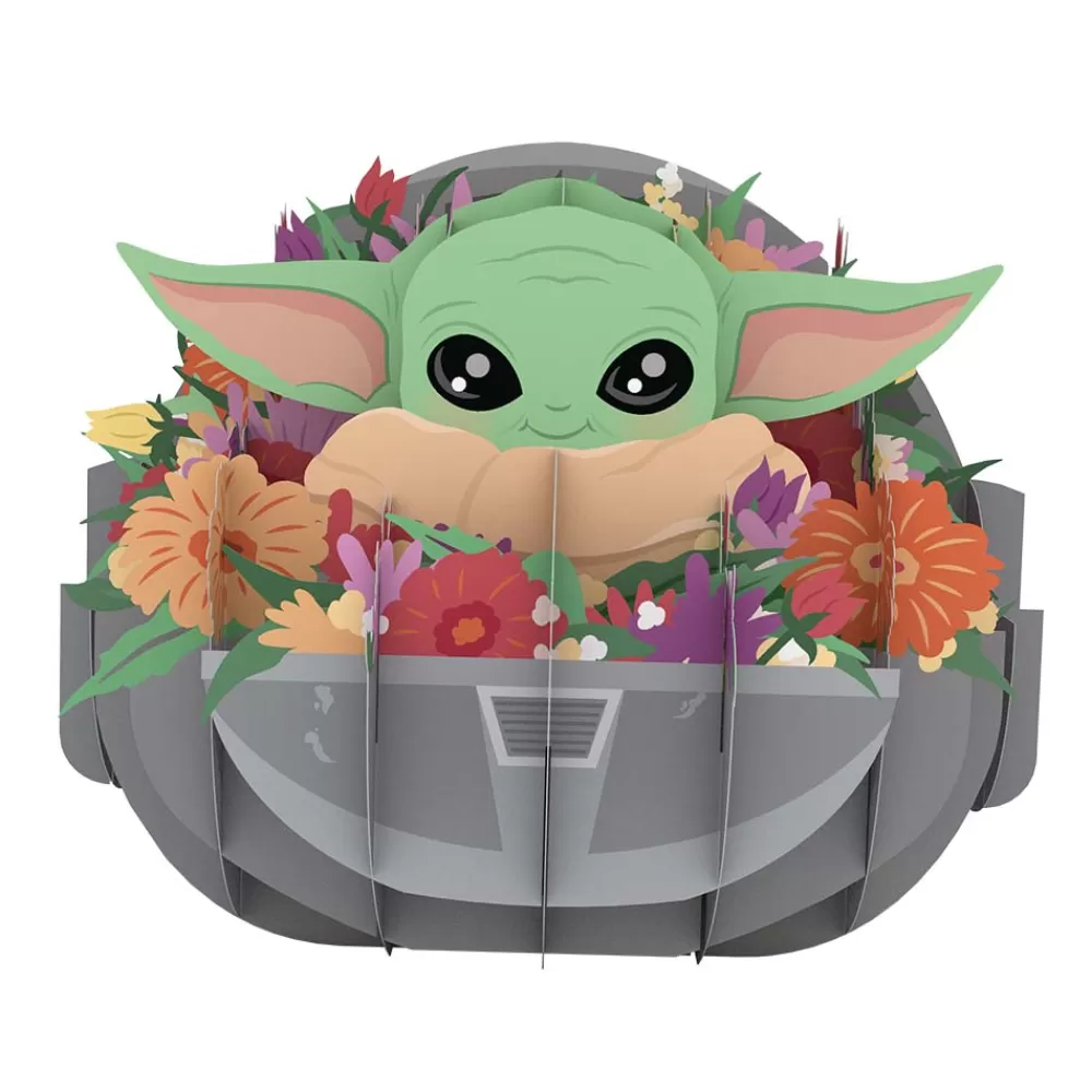 Lovepop Card & Gift Bundles | Mother'S Day 5/11 | Star Wars™ The Mandalorian™ Grogu™ Floral Mother’s Day Bundle