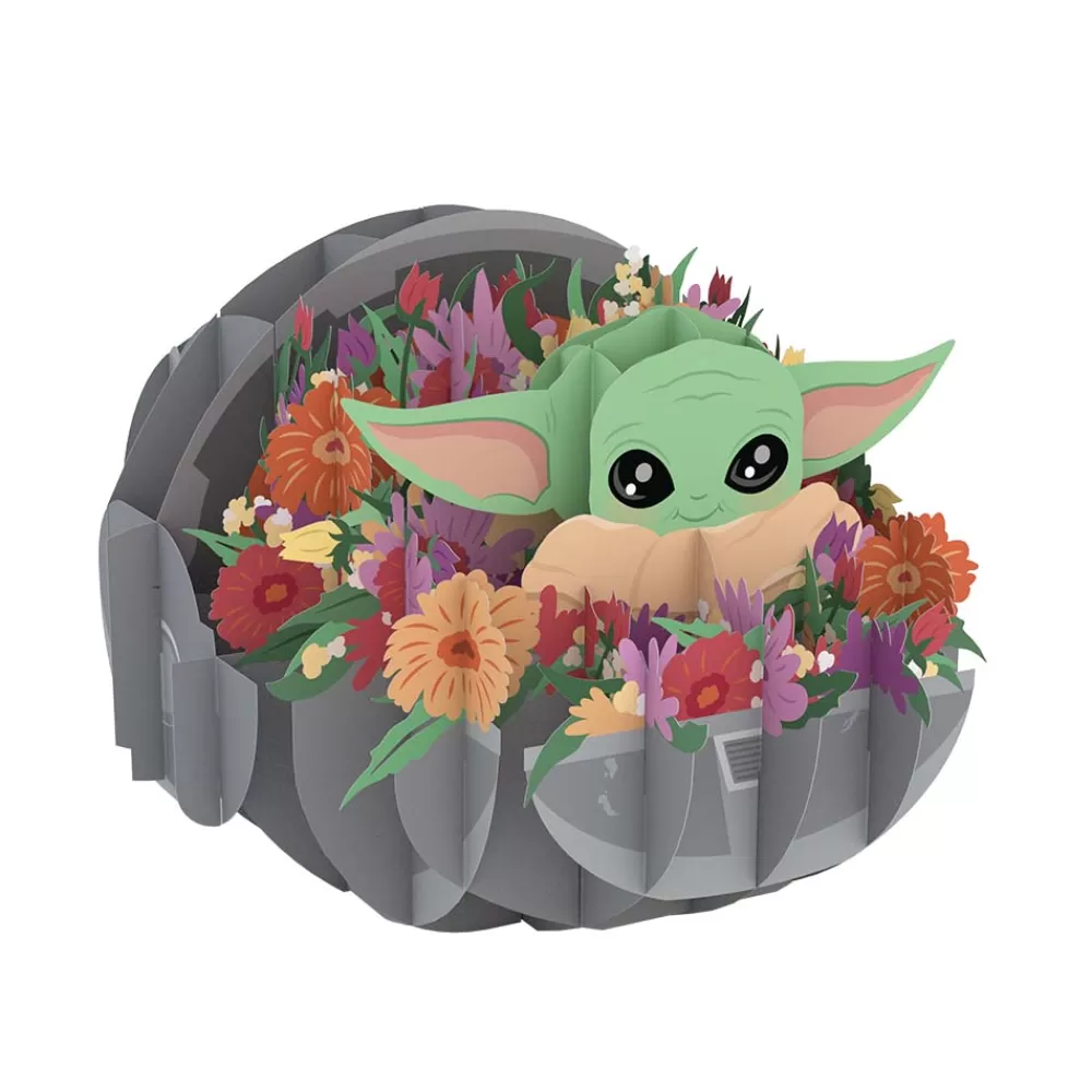 Lovepop Card & Gift Bundles | Mother'S Day 5/11 | Star Wars™ The Mandalorian™ Grogu™ Floral Mother’s Day Bundle