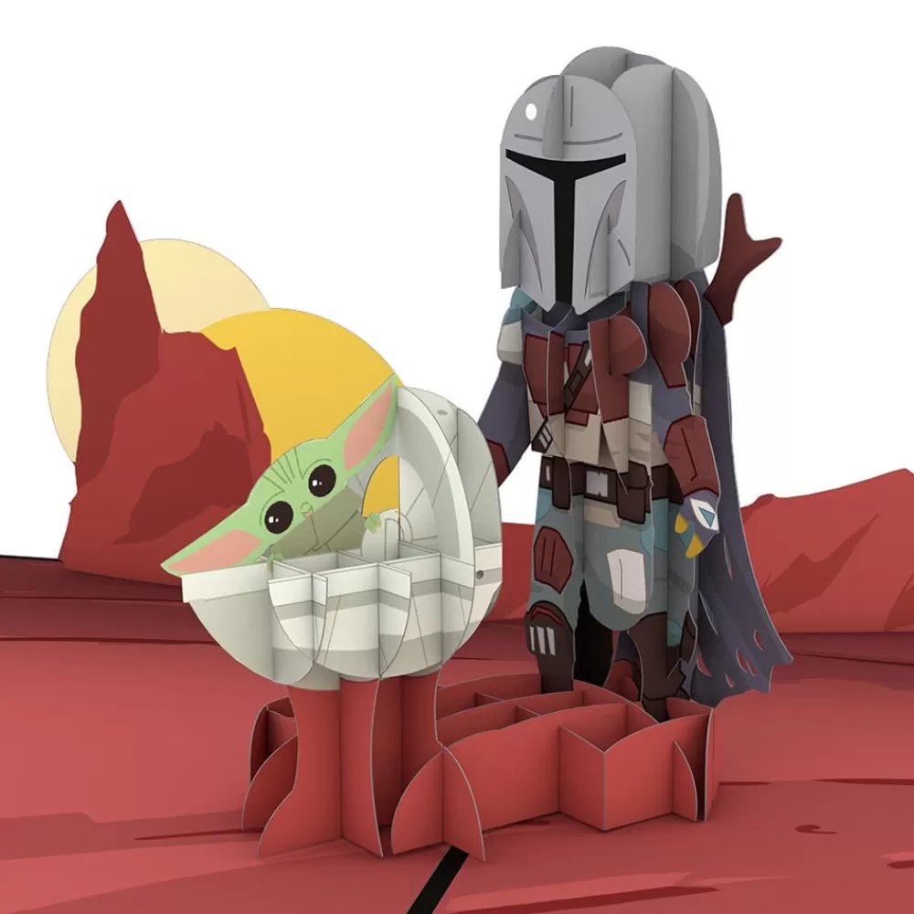 Lovepop Father'S Day 6/15 | Dad | Star Wars™ The Mandalorian™ A Mandalorian Father's Day Pop-Up Card
