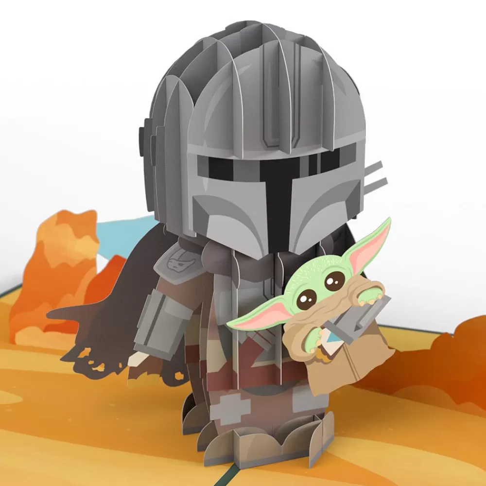Lovepop Father'S Day 6/15 | Dad | Star Wars™ The Mandalorian™ Beskar Father's Day Pop-Up Card
