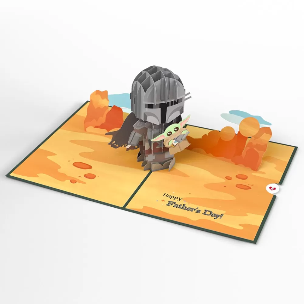 Lovepop Father'S Day 6/15 | Dad | Star Wars™ The Mandalorian™ Beskar Father's Day Pop-Up Card