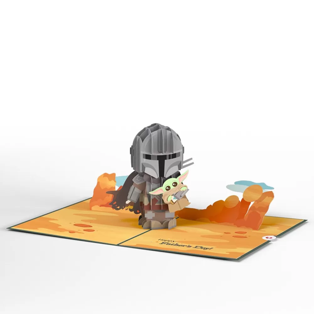 Lovepop Father'S Day 6/15 | Dad | Star Wars™ The Mandalorian™ Beskar Father's Day Pop-Up Card
