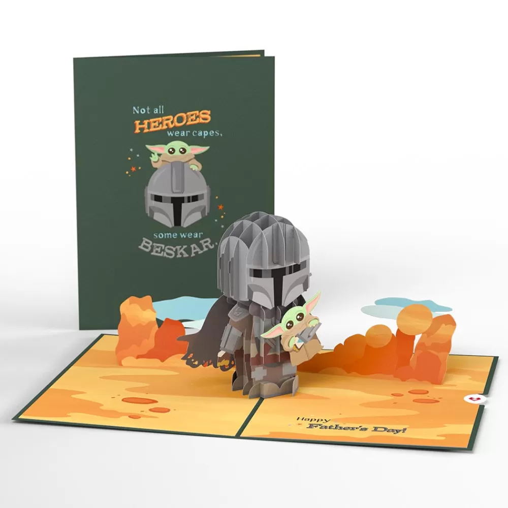 Lovepop Father'S Day 6/15 | Dad | Star Wars™ The Mandalorian™ Beskar Father's Day Pop-Up Card