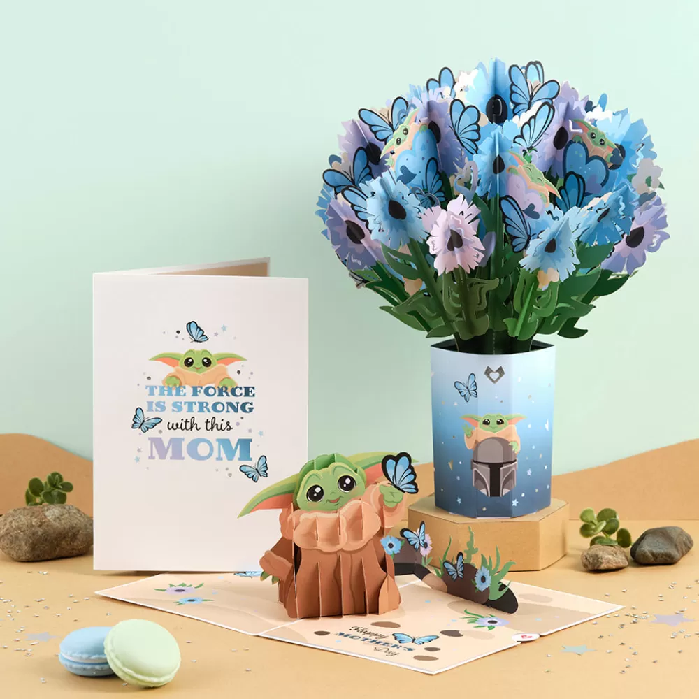 Lovepop Card & Gift Bundles | Mother'S Day 5/11 | Star Wars™ The Mandalorian™ Grogu™ Mother's Day Butterfly Bundle