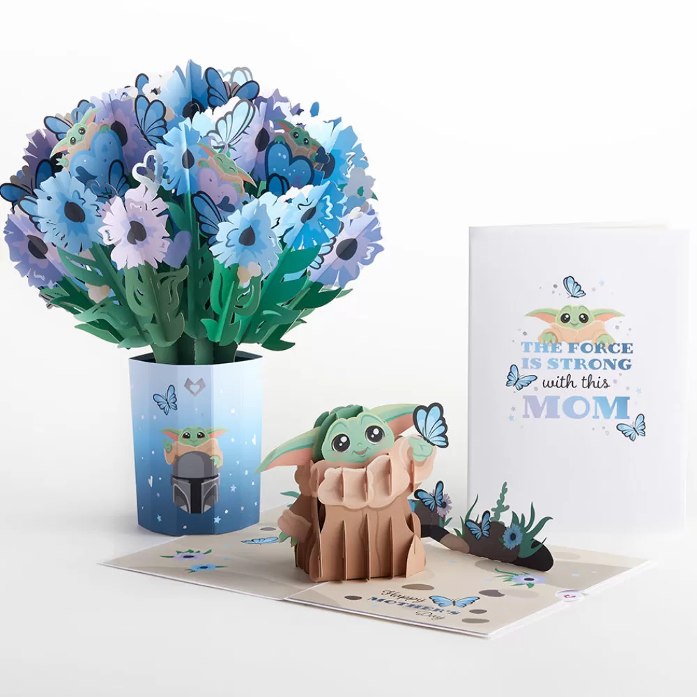 Lovepop Card & Gift Bundles | Mother'S Day 5/11 | Star Wars™ The Mandalorian™ Grogu™ Mother's Day Butterfly Bundle