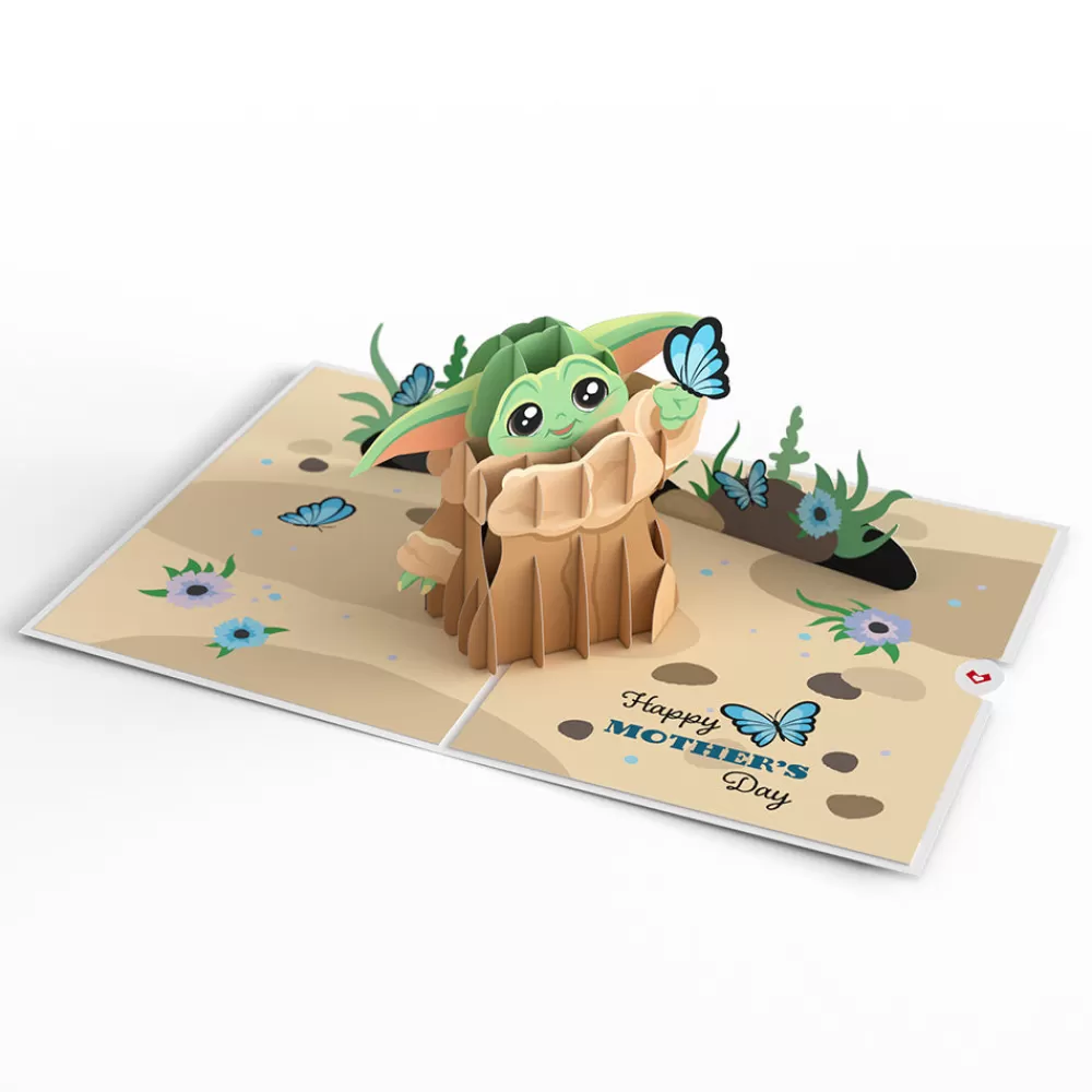 Lovepop Card & Gift Bundles | Mother'S Day 5/11 | Star Wars™ The Mandalorian™ Grogu™ Mother's Day Butterfly Bundle