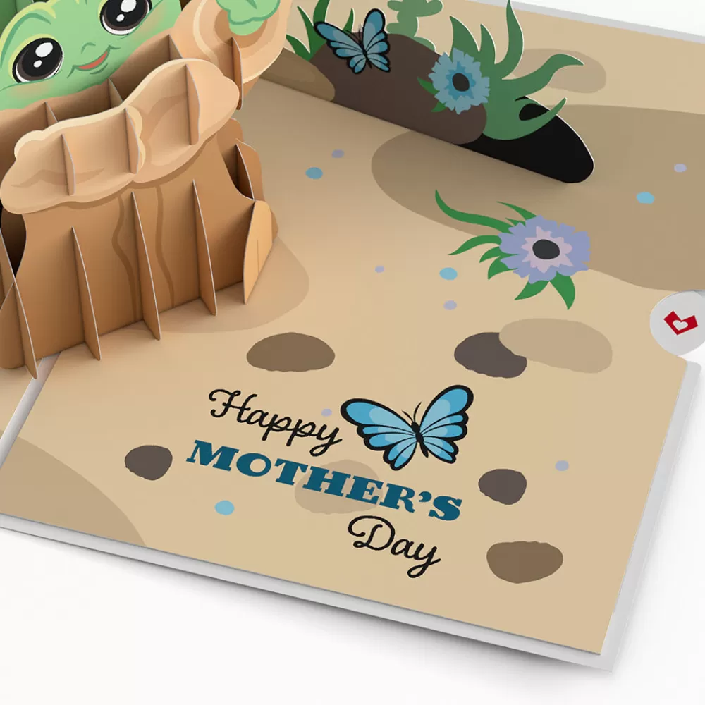 Lovepop Card & Gift Bundles | Mother'S Day 5/11 | Star Wars™ The Mandalorian™ Grogu™ Mother's Day Butterfly Bundle