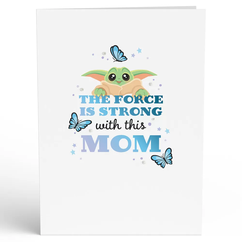 Lovepop Greeting Cards | Mother'S Day 5/11 | Star Wars™ The Mandalorian™ Grogu™ Mother's Day Butterfly Pop-Up Card