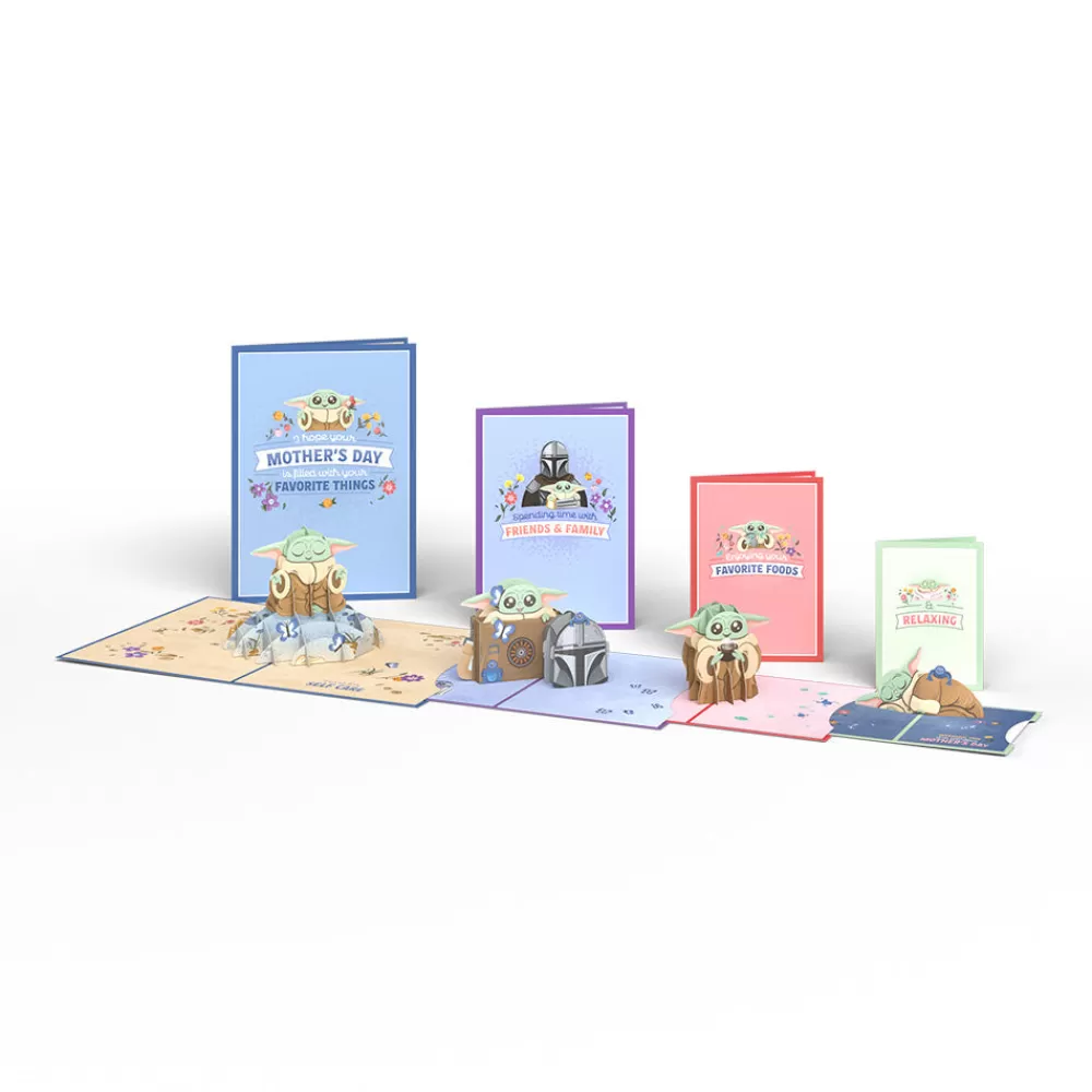 Lovepop Mother'S Day 5/11 | Mom | Star Wars™ The Mandalorian™ Grogu™ Mother’s Day Favorite Things 4-in-1 Nesting Card