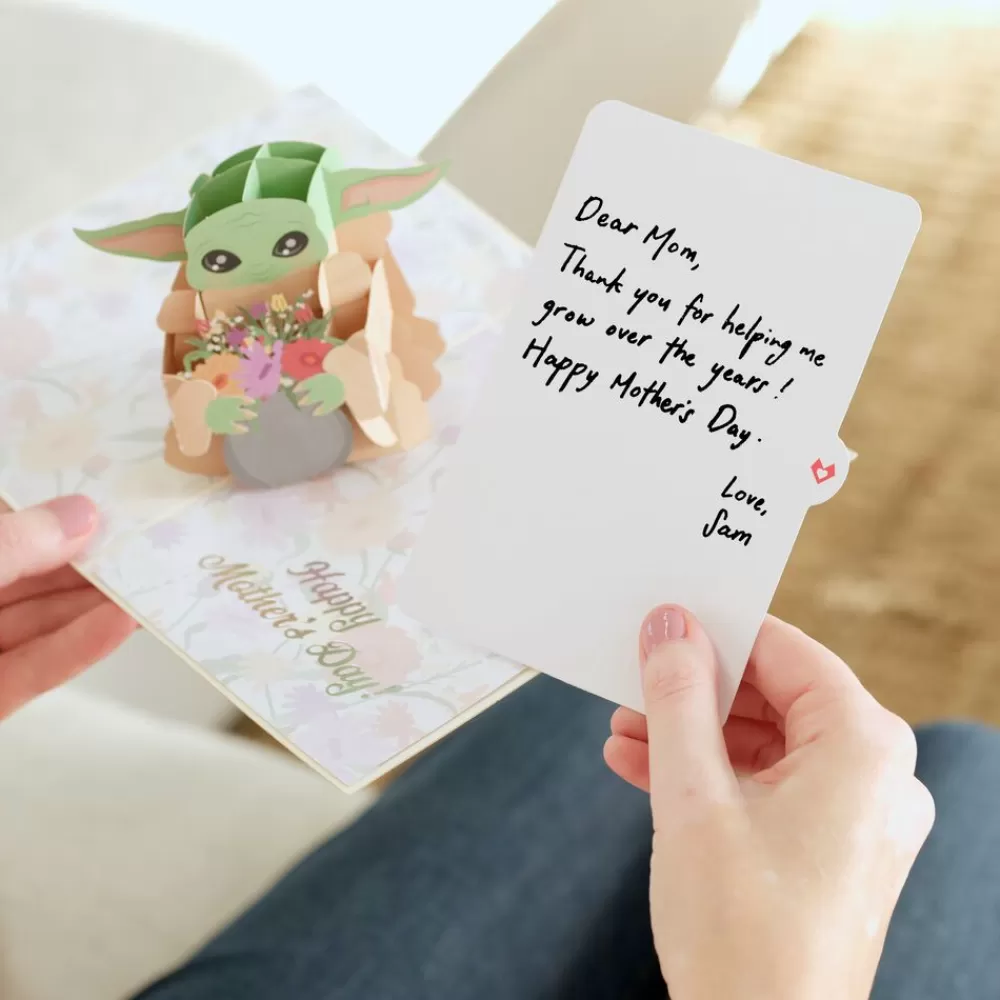 Lovepop Greeting Cards | Mother'S Day 5/11 | Star Wars™ The Mandalorian™ Grogu™ Mother’s Day Pop-Up Card