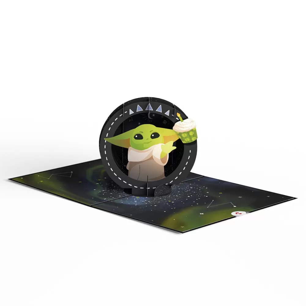 Lovepop Birthday | Star Wars | Star Wars™ The Mandalorian™ Grogu™ Mystic Birthday Pop-Up Card