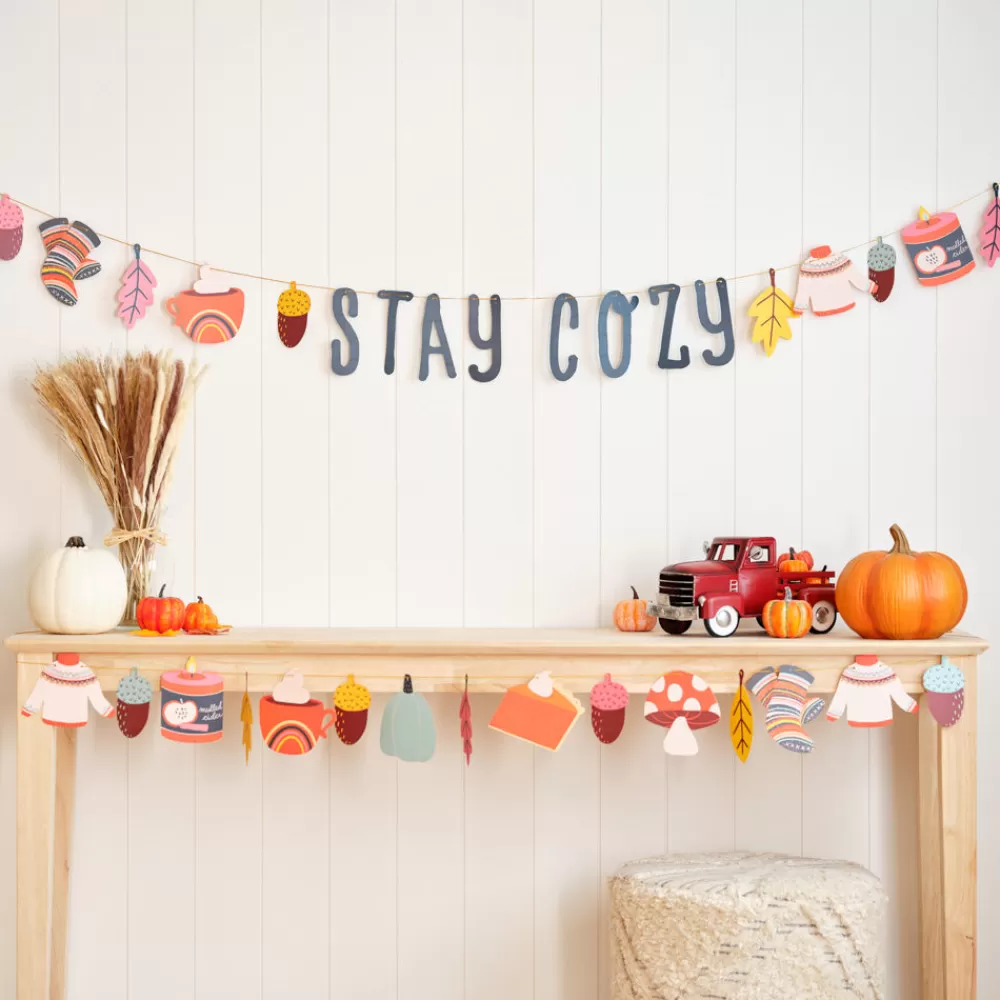Lovepop Decor | Stay Cozy Fall Garlands 8ft (2-pack)