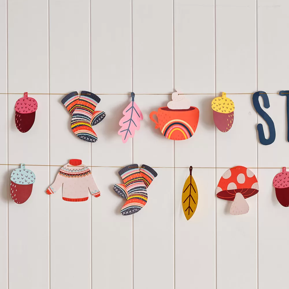 Lovepop Decor | Stay Cozy Fall Garlands 8ft (2-pack)