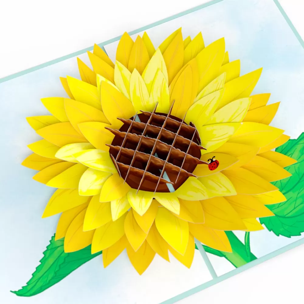 Lovepop Birthday | Mom | Sunflower Birthday Pop-Up Card and Sentiment Set for Mom