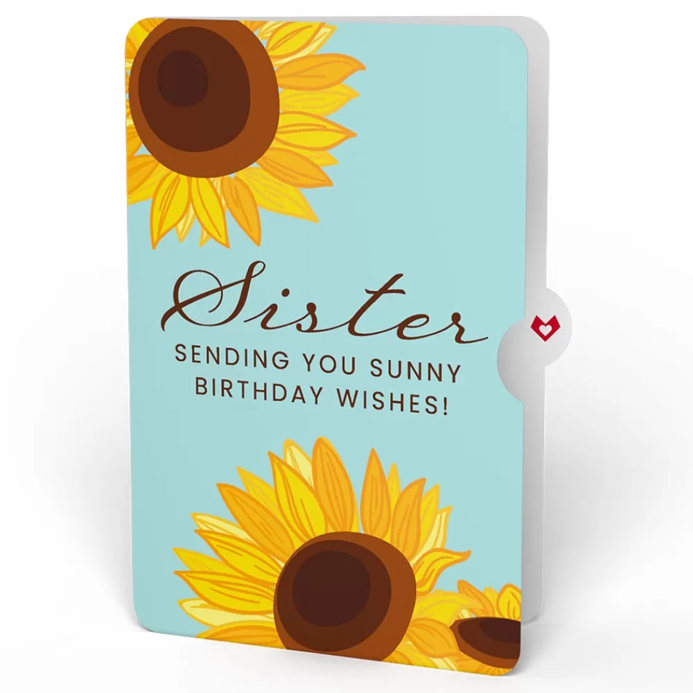 Lovepop Birthday | Sunflower Birthday Pop-Up Card and Sentiment Set for Sister