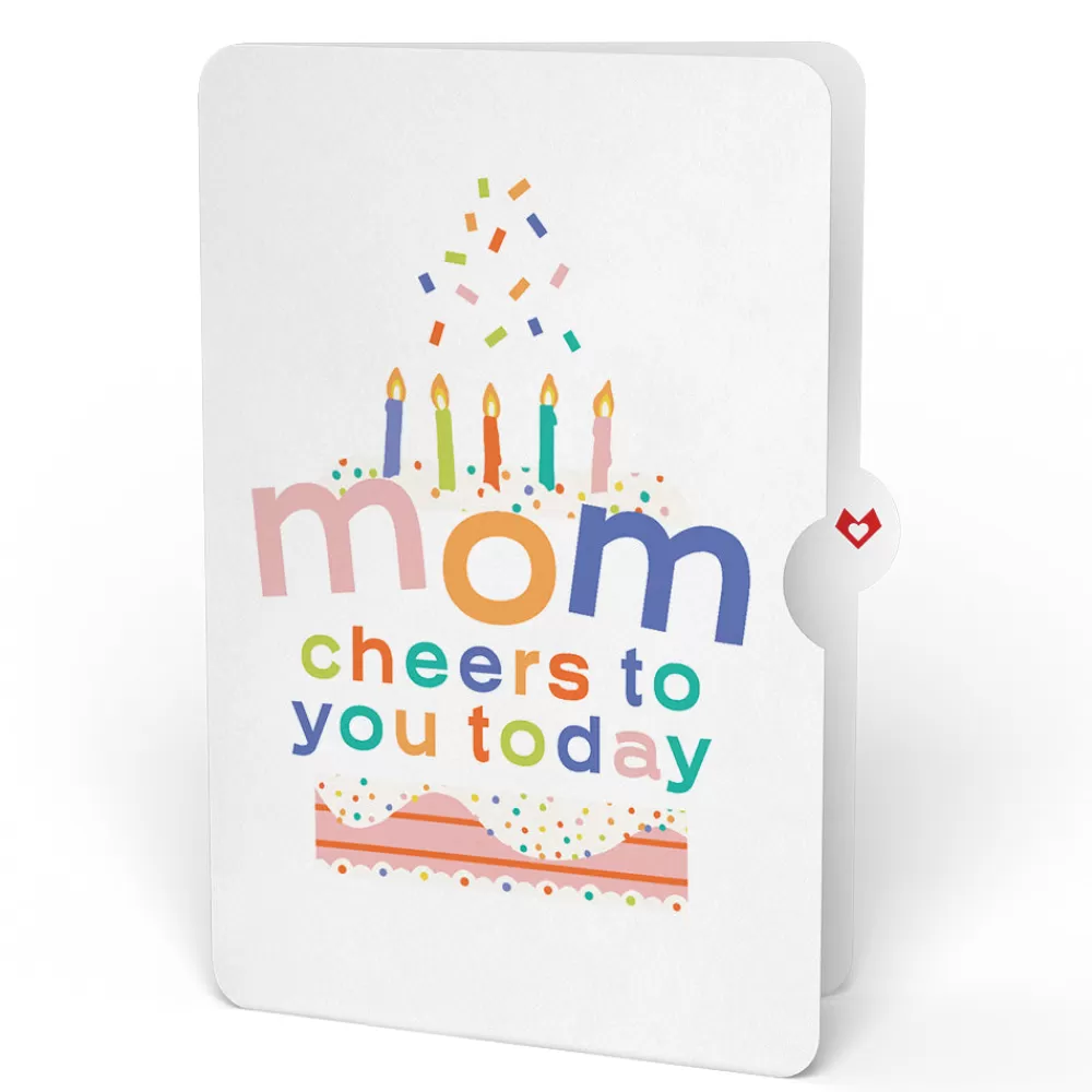 Lovepop Pop-Up Bouquets | Birthday | Sweet Birthday Wishes Bouquet and Sentiment Set for Mom