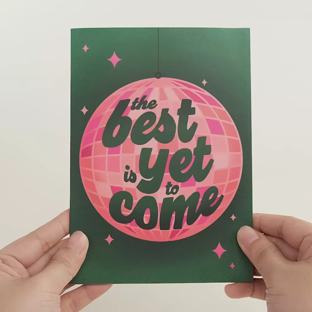 Lovepop Greeting Cards | New Year 1/1 | The Best Is Yet to Come New Year Pop-Up Card