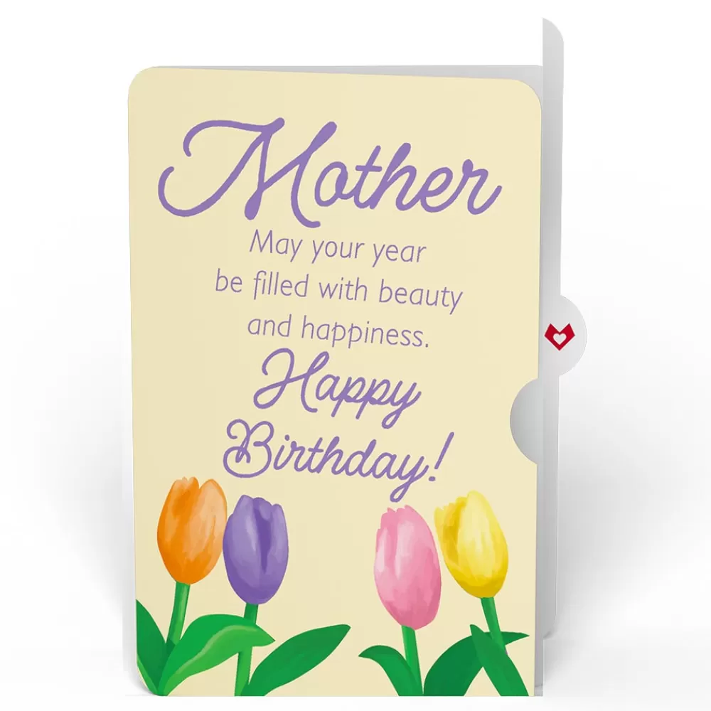 Lovepop Birthday | Mom | Tulips Birthday Pop-Up Card and Sentiment Set for Mother