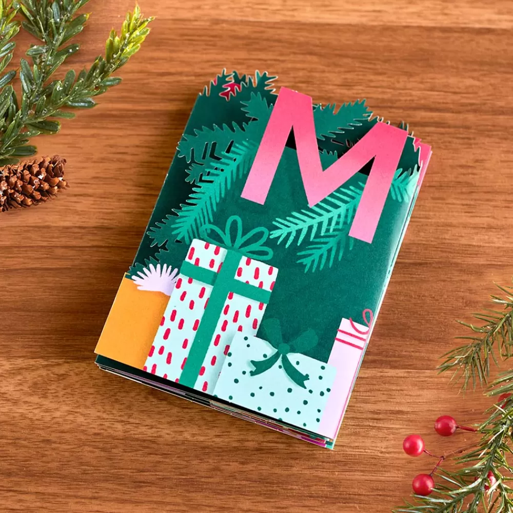 Lovepop Christmas 12/25 | Under the Tree Merry Christmas Loooooong Card™ (Expands to 2 feet)