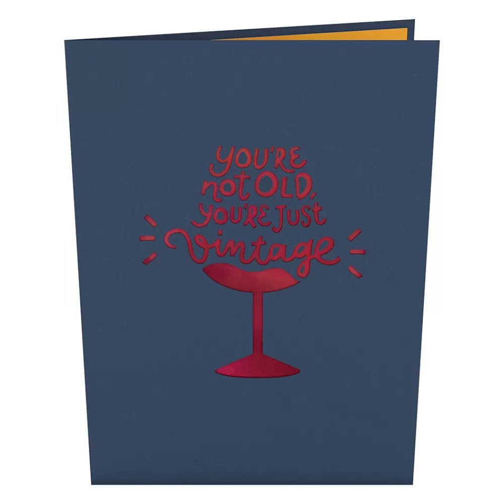 Lovepop Greeting Cards | Birthday | Vintage Wine Birthday Pop-Up Card