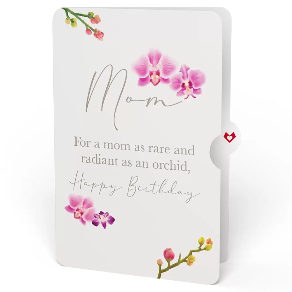 Lovepop Birthday | Mom | Watercolor Orchid Birthday Pop-Up Card and Sentiment Set for Mom